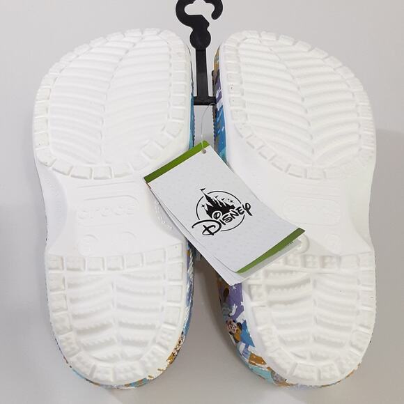 Disney Parks WDW 50th Celebration Mickey Mouse Crocs Clogs Womens 7 Blue NWT - Picture 6 of 7